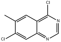 4,7-DICHLORO-6-METHYLQUINAZOLINE Struktur