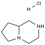 OCTAHYDROPYRROLO[1,2-A]PYRAZINE HYDROCHLORIDE Struktur