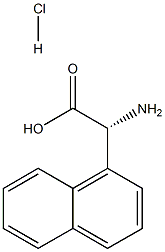 (R)-AMINO-NAPHTHALEN-1-YL-ACETIC ACID HYDROCHLORIDE Struktur