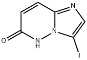 3-IODOIMIDAZO[1,2-B]PYRIDAZIN-6(5H)-ONE Struktur