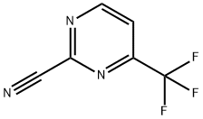 4-(TRIFLUOROMETHYL)PYRIMIDINE-2-CARBONITRILE Struktur