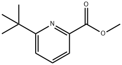 Methyl 6-(tert-butyl)picolinate Struktur