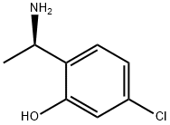 2-((1R)-1-AMINOETHYL)-5-CHLOROPHENOL Struktur