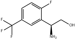 (2S)-2-AMINO-2-[2-FLUORO-5-(TRIFLUOROMETHYL)PHENYL]ETHAN-1-OL Struktur