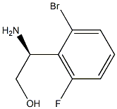 (2S)-2-AMINO-2-(2-BROMO-6-FLUOROPHENYL)ETHAN-1-OL Struktur