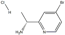 (R)-1-(4-BROMOPYRIDIN-2-YL)ETHANAMINE HCL Struktur