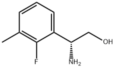 (2R)-2-AMINO-2-(2-FLUORO-3-METHYLPHENYL)ETHAN-1-OL Struktur