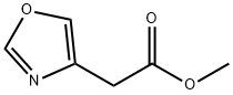 Oxazol-4-yl-acetic acid methyl ester Struktur