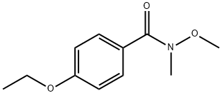 4-ethoxy-N-methoxy-N-methylbenzamide, 1221341-06-5, 結(jié)構(gòu)式