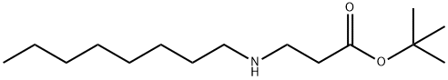 tert-butyl 3-(octylamino)propanoate Struktur