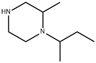 1-(butan-2-yl)-2-methylpiperazine Struktur