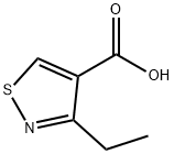 3-Ethyl-isothiazole-4-carboxylic acid Struktur