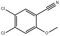 4,5-Dichloro-2-methoxybenzonitrile Struktur