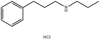 (3-フェニルプロピル)(プロピル)アミン塩酸塩 化學(xué)構(gòu)造式