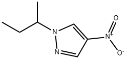 1-(butan-2-yl)-4-nitro-1H-pyrazole Struktur