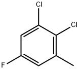 1,2-Dichloro-5-fluoro-3-methylbenzene Struktur