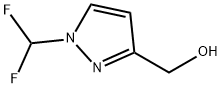 [1-(Difluoromethyl)pyrazol-3-yl]methanol Struktur