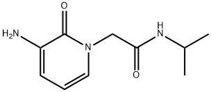 2-(3-Amino-2-oxo-2H-pyridin-1-yl)-N-isopropyl-acetamide Struktur