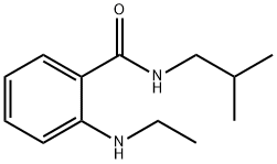 2-(ETHYLAMINO)-N-ISOBUTYLBENZAMIDE Struktur