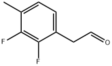 2-(2,3-DIFLUORO-4-METHYLPHENYL)ACETALDEHYDE Struktur