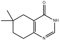 6,6-DIMETHYL-5,6,7,8-TETRAHYDROQUINAZOLIN-4(3H)-ONE Struktur