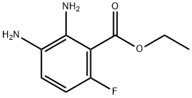 ethyl 2,3-diamino-6-fluorobenzoate Struktur