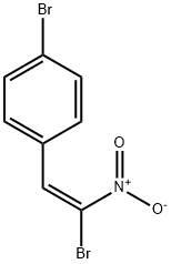 1-Bromo-4-(2-bromo-2-nitro-vinyl)-benzene Struktur