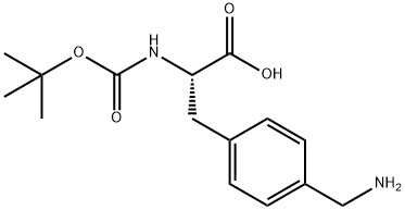 N-Cbz-DL-4-aminomethylPhenylalanine Struktur