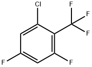 2-CHLORO-4,6-DIFLUOROBENZOTRIFLUORIDE Struktur