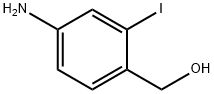 (4-Amino-2-iodo-phenyl)-methanol Struktur