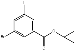 tert-butyl 3-bromo-5-fluorobenzoate Struktur