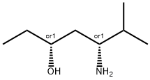 (3R,5S)-5-AMINO-6-METHYLHEPTAN-3-OL Struktur