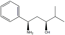 (1R,3S)-1-AMINO-4-METHYL-1-PHENYLPENTAN-3-OL Structure