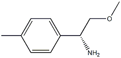 (1R)-2-METHOXY-1-(4-METHYLPHENYL)ETHAN-1-AMINE Struktur