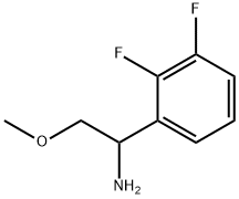 1-(2,3-DIFLUOROPHENYL)-2-METHOXYETHAN-1-AMINE Struktur