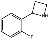 2-(2-fluorophenyl)azetidine Struktur