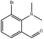 3-Bromo-2-(dimethylamino)benzaldehyde Struktur