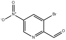 3-Bromo-5-nitropicolinaldehyde Struktur