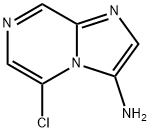 5-Chloroimidazo[1,2-a]pyrazin-3-amine Struktur