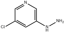 (5-Chloro-pyridin-3-yl)-hydrazine Struktur