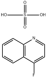 4-FLUOROQUINOLINE SULFATE Struktur