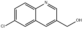 (6-CHLOROQUINOLIN-3-YL)METHANOL Struktur