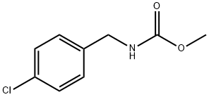 METHYL 4-CHLOROBENZYLCARBAMATE Struktur