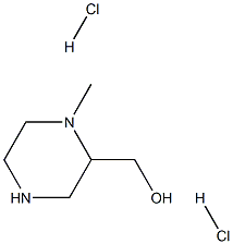 (1-methyl-2-piperazinyl)methanol dihydrochloride Struktur