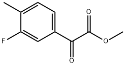 METHYL 2-(3-FLUORO-4-METHYLPHENYL)-2-OXOACETATE Struktur