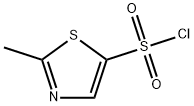 2-methyl-1,3-thiazole-5-sulfonyl chloride Struktur