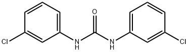 1,3-bis(3-chlorophenyl)urea Struktur