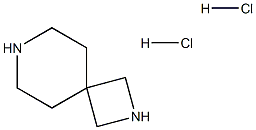 2,7-DIAZASPIRO[3.5]NONANE 2HCL Struktur