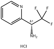 (R)-2,2,2-TRIFLUORO-1-(PYRIDIN-2-YL)ETHANAMINE DIHYDROCHLORIDE Struktur