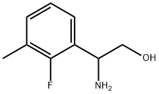 2-AMINO-2-(2-FLUORO-3-METHYLPHENYL)ETHAN-1-OL Struktur